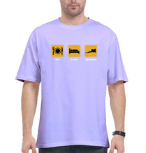 Load image into Gallery viewer, Snooker Oversized T-Shirt for Men-Lavender-Ektarfa.online
