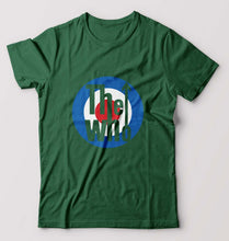 Load image into Gallery viewer, The Who Band T-Shirt for Men-S(38 Inches)-Bottle Green-Ektarfa.online
