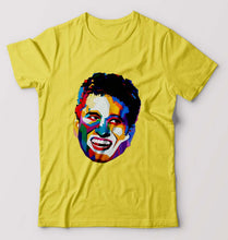Load image into Gallery viewer, Sachin Tendulkar T-Shirt for Men-Yellow-Ektarfa.online
