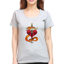 Load image into Gallery viewer, Shawn Michaels (WWE) T-Shirt for Women-Grey Melange-Ektarfa.online
