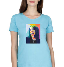 Load image into Gallery viewer, Billie Eilish T-Shirt for Women-XS(32 Inches)-SkyBlue-Ektarfa.online
