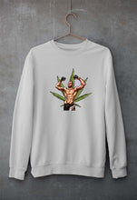 Load image into Gallery viewer, Nate Diaz UFC Weed Unisex Sweatshirt for Men/Women-Grey Melange-Ektarfa.online
