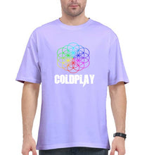 Load image into Gallery viewer, Coldplay Oversized T-Shirt for Men-Lavender-Ektarfa.online
