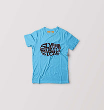 Load image into Gallery viewer, Sly and the Family Stone Kids T-Shirt for Boy/Girl-Light Blue-Ektarfa.online
