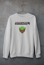 Load image into Gallery viewer, Minecraft Unisex Sweatshirt for Men/Women-Grey Melange-Ektarfa.online
