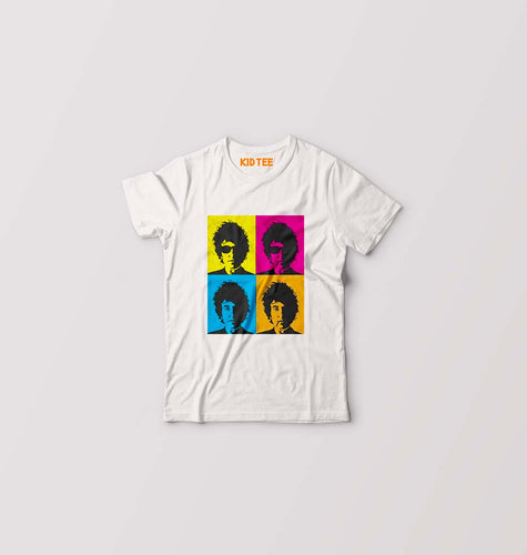 Bob Dylan Kids T-Shirt for Boy/Girl-White-Ektarfa.online