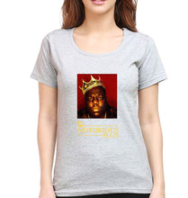 Load image into Gallery viewer, The Notorious Big T-Shirt for Women-Grey Melange-Ektarfa.online
