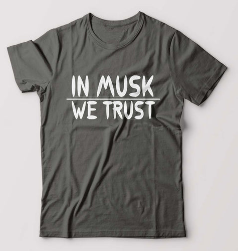 Elon Musk T-Shirt for Men-Charcoal-Ektarfa.online