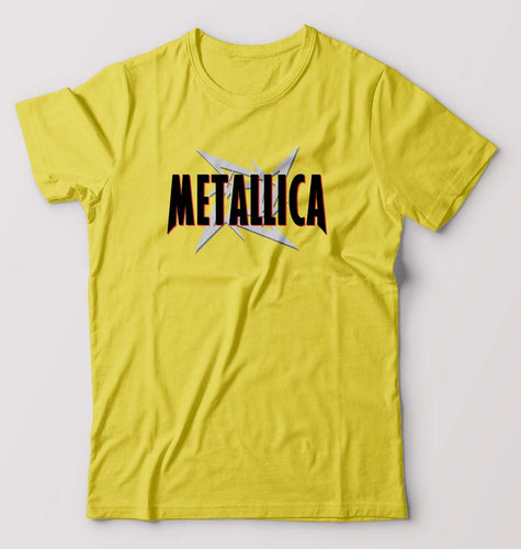 Metallica T-Shirt for Men-Yellow-Ektarfa.online