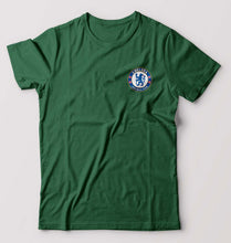 Load image into Gallery viewer, Chelsea Logo T-Shirt for Men-S(38 Inches)-Bottle Green-Ektarfa.online
