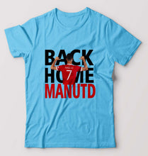 Load image into Gallery viewer, Cristiano Ronaldo CR7 T-Shirt for Men-Light Blue-Ektarfa.online
