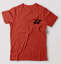 Load image into Gallery viewer, Yonex T-Shirt for Men-S(38 Inches)-Brick Red-Ektarfa.online
