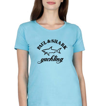 Load image into Gallery viewer, Paul &amp; Shark T-Shirt for Women-SkyBlue-Ektarfa.online
