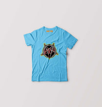 Load image into Gallery viewer, Slayer Kids T-Shirt for Boy/Girl-Sky Blue-Ektarfa.online
