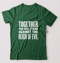 Load image into Gallery viewer, Reign-of-evil T-Shirt for Men-Bottle Green-Ektarfa.online
