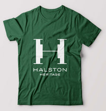 Load image into Gallery viewer, Halston T-Shirt for Men-Bottle Green-Ektarfa.online

