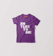 Load image into Gallery viewer, No Time To Die James Bond 007 Kids T-Shirt for Boy/Girl-Purple-Ektarfa.online
