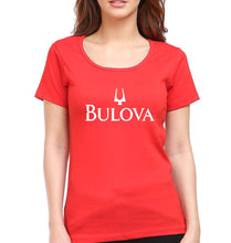 Load image into Gallery viewer, Bulova T-Shirt for Women-XS(32 Inches)-Red-Ektarfa.online
