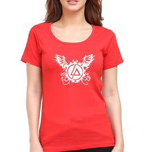 Load image into Gallery viewer, Linkin Park T-Shirt for Women-XS(32 Inches)-Red-Ektarfa.online
