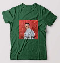 Load image into Gallery viewer, El Madrileño T-Shirt for Men-Bottle Green-Ektarfa.online
