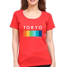 Load image into Gallery viewer, Tokyo Japan T-Shirt for Women-XS(32 Inches)-Red-Ektarfa.online
