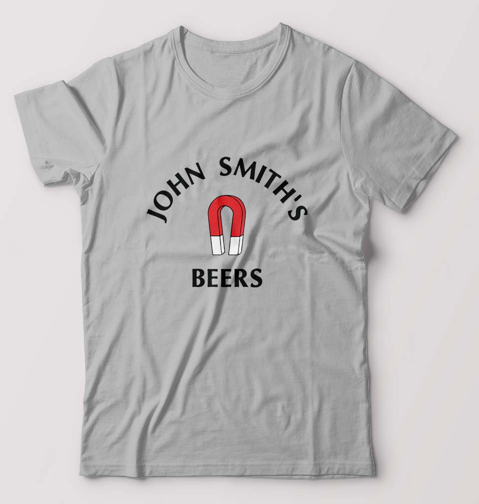 John Smith's Beers T-Shirt for Men-Grey Melange-Ektarfa.online