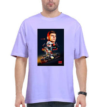 Load image into Gallery viewer, Max Verstappen Oversized T-Shirt for Men-Lavender-Ektarfa.online
