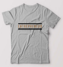 Load image into Gallery viewer, Entrepreneur T-Shirt for Men-Grey Melange-Ektarfa.online
