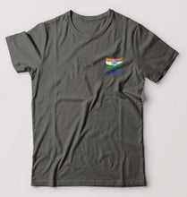Load image into Gallery viewer, India T-Shirt for Men-Charcoal-Ektarfa.online
