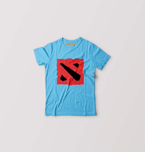 Dota Kids T-Shirt for Boy/Girl-Light Blue-Ektarfa.online