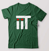 Load image into Gallery viewer, IIT T-Shirt for Men-S(38 Inches)-Bottle Green-Ektarfa.online

