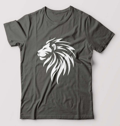 Lion T-Shirt for Men-Charcoal-Ektarfa.online