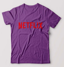 Load image into Gallery viewer, Netflix T-Shirt for Men-Purple-Ektarfa.online
