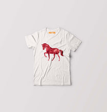 Load image into Gallery viewer, HORSE T-Shirt for Boy/Girl-0-1 Year(20 Inches)-White-Ektarfa.online
