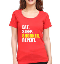 Load image into Gallery viewer, Snooker T-Shirt for Women-Red-Ektarfa.online
