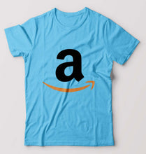Load image into Gallery viewer, Amazon T-Shirt for Men-Light Blue-Ektarfa.online
