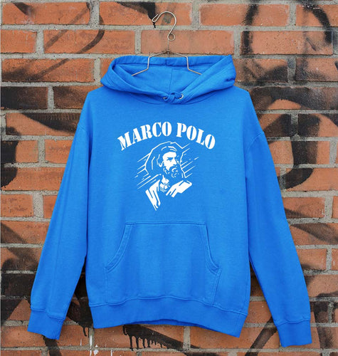Marco Polo Unisex Hoodie for Men/Women-Royal Blue-Ektarfa.online