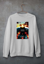 Load image into Gallery viewer, 2001 A Space Odyssey Unisex Sweatshirt for Men/Women-Grey Melange-Ektarfa.online
