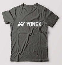 Load image into Gallery viewer, Yonex T-Shirt for Men-S(38 Inches)-Charcoal-Ektarfa.online
