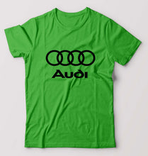 Load image into Gallery viewer, Audi T-Shirt for Men-S(38 Inches)-flag green-Ektarfa.online
