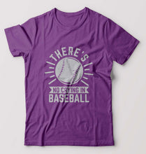 Load image into Gallery viewer, Baseball T-Shirt for Men-Purple-Ektarfa.online
