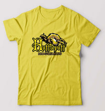 Load image into Gallery viewer, Hufflepuff Harry Potter T-Shirt for Men-S(38 Inches)-Yellow-Ektarfa.online
