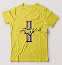 Load image into Gallery viewer, Ford Mustang T-Shirt for Men-Yellow-Ektarfa.online
