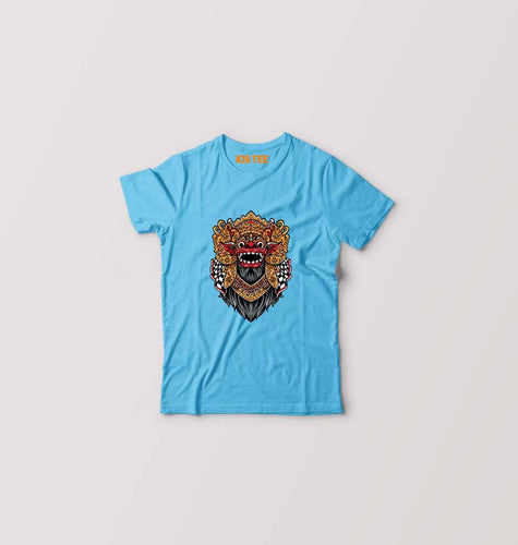 Monster Kids T-Shirt for Boy/Girl-Light Blue-Ektarfa.online