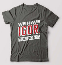 Load image into Gallery viewer, Igor T-Shirt for Men-Charcoal-Ektarfa.online
