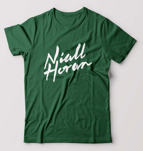 Niall Horan T-Shirt for Men-Bottle Green-Ektarfa.online