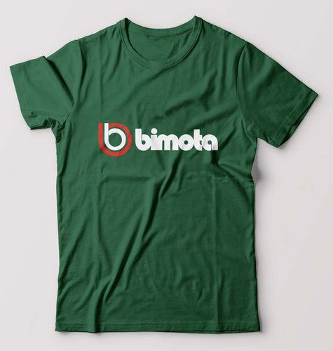 Bimota T-Shirt for Men-Bottle Green-Ektarfa.online