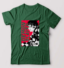 Load image into Gallery viewer, Demon Slayer T-Shirt for Men-Bottle Green-Ektarfa.online
