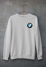 Load image into Gallery viewer, BMW Unisex Sweatshirt for Men/Women-S(40 Inches)-Grey Melange-Ektarfa.online

