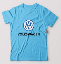 Load image into Gallery viewer, Volkswagen T-Shirt for Men-S(38 Inches)-Light Blue-Ektarfa.online
